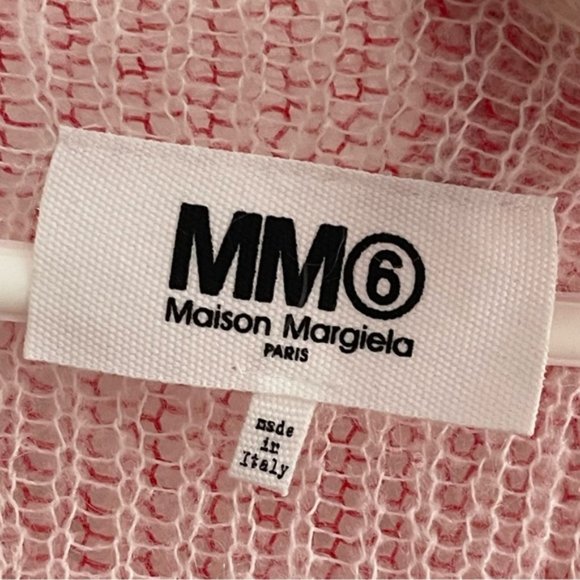 MM6 Maison Margiela Pink Cardigan in Women’s Size XS - Picture 10 of 12